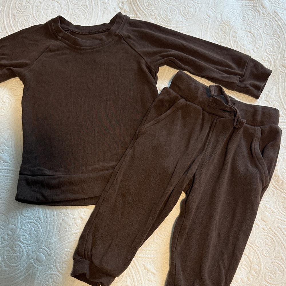 Kyte BABY Brown Jogger Sweatpants